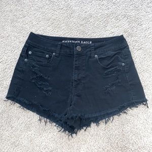 American Eagle Distressed Denim Shorts